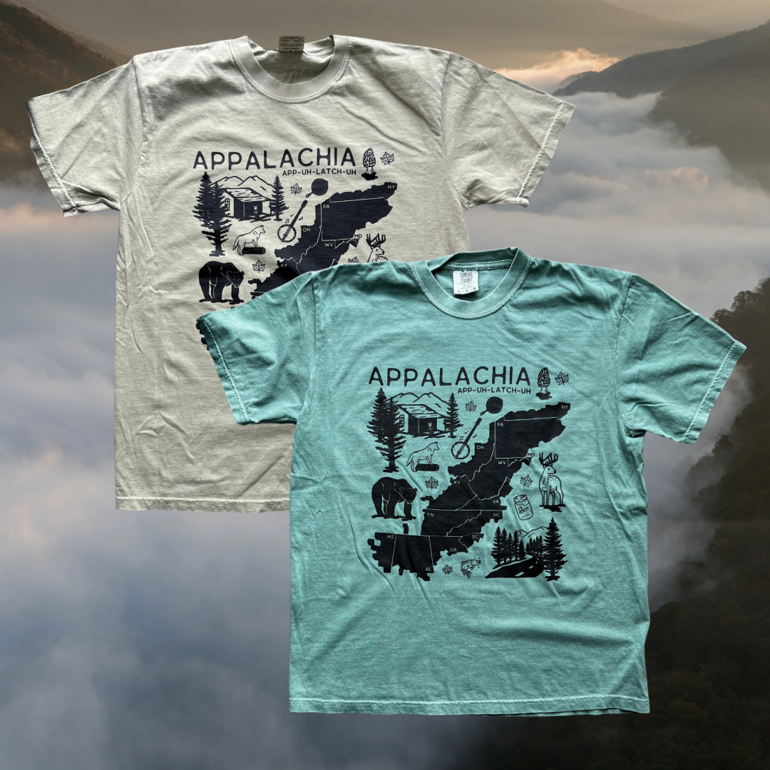 Appalachia illustration t-shirt