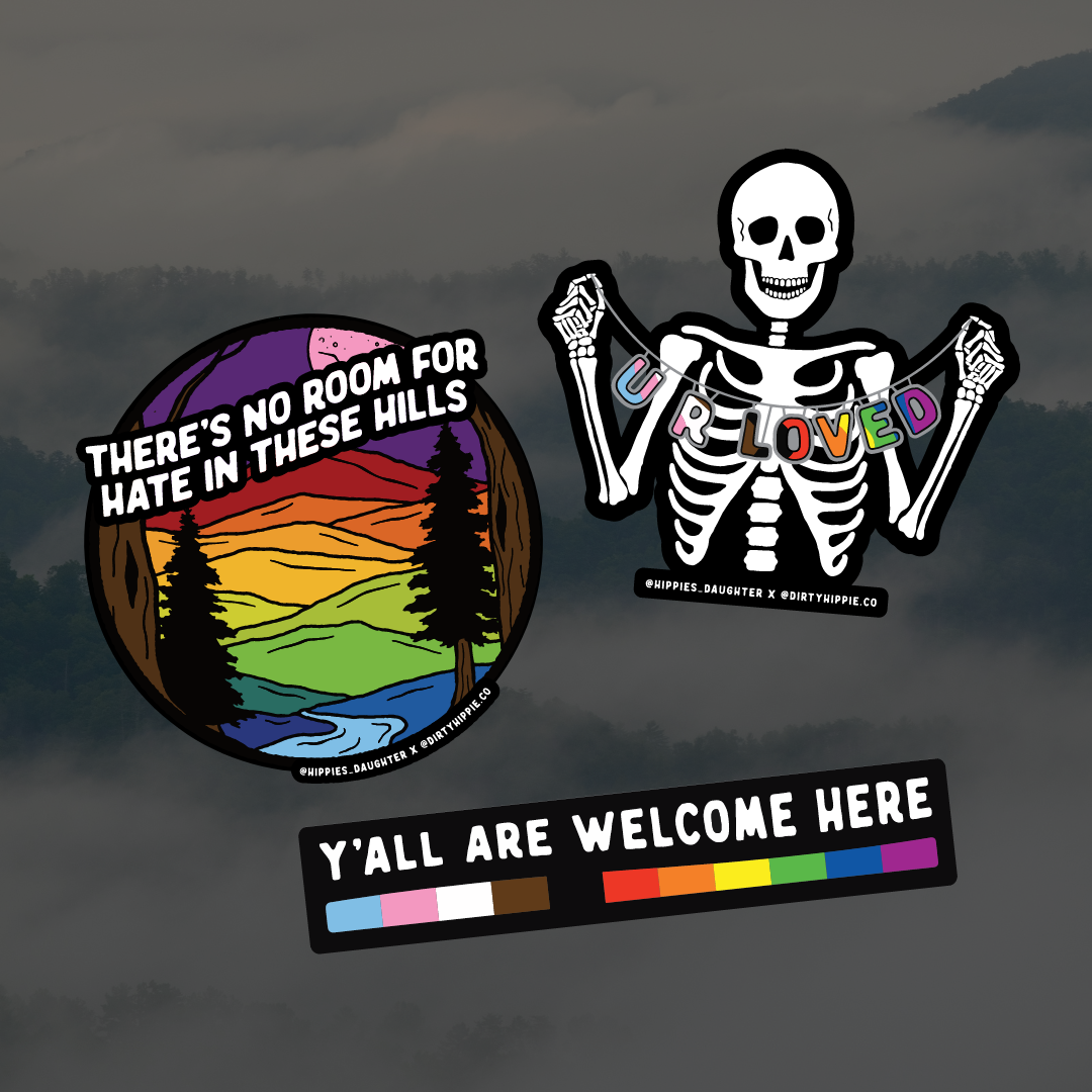 Pride fundraiser // sticker pack