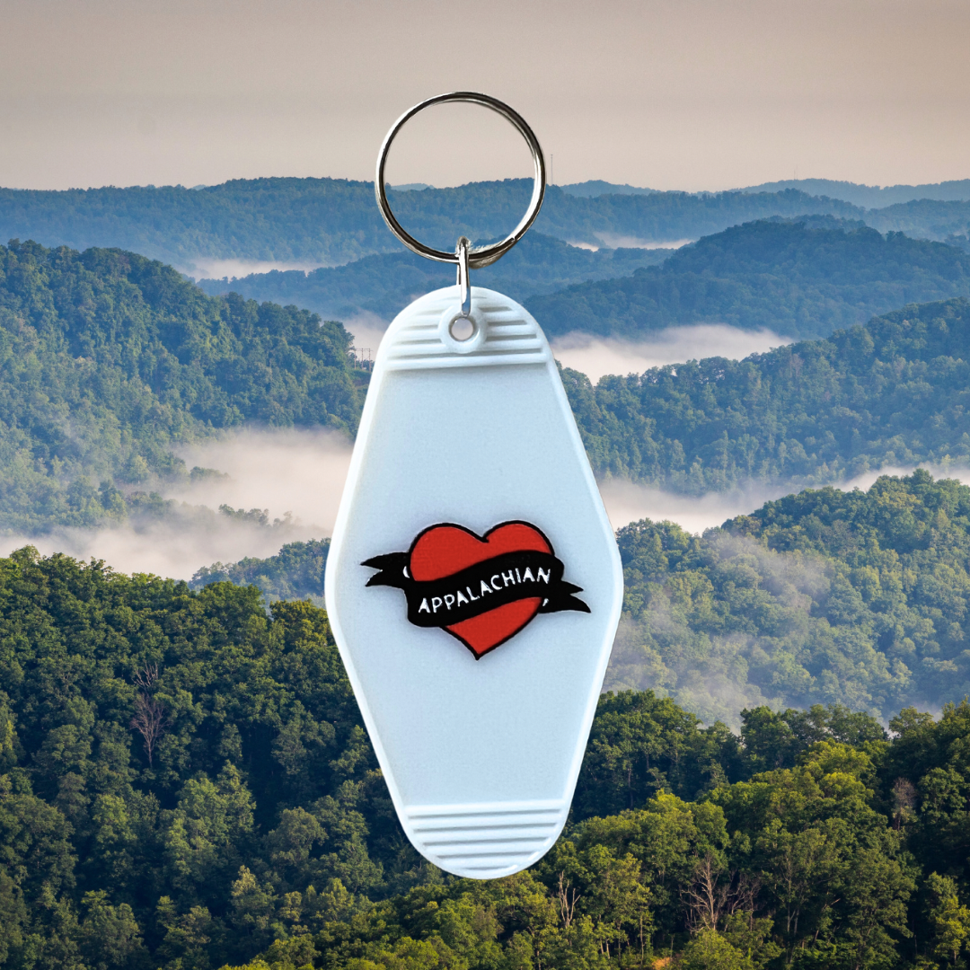Appalachian // motel keychain
