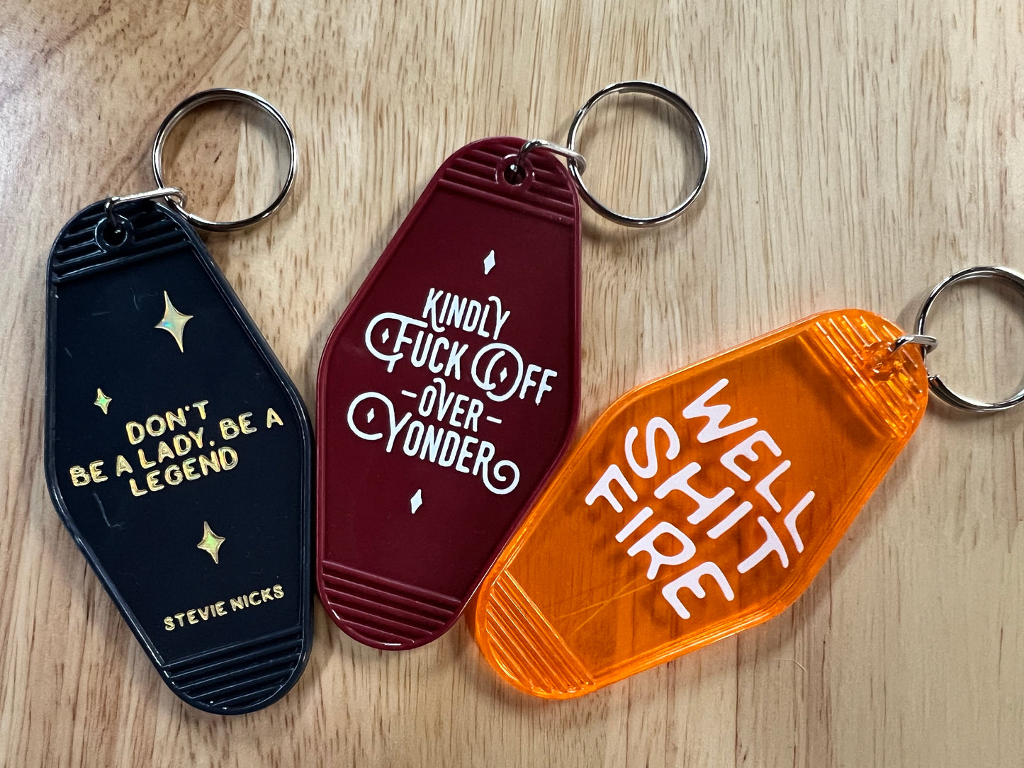 Mystery motel tag