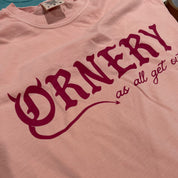 Ornery // T-shirt or Women's crop