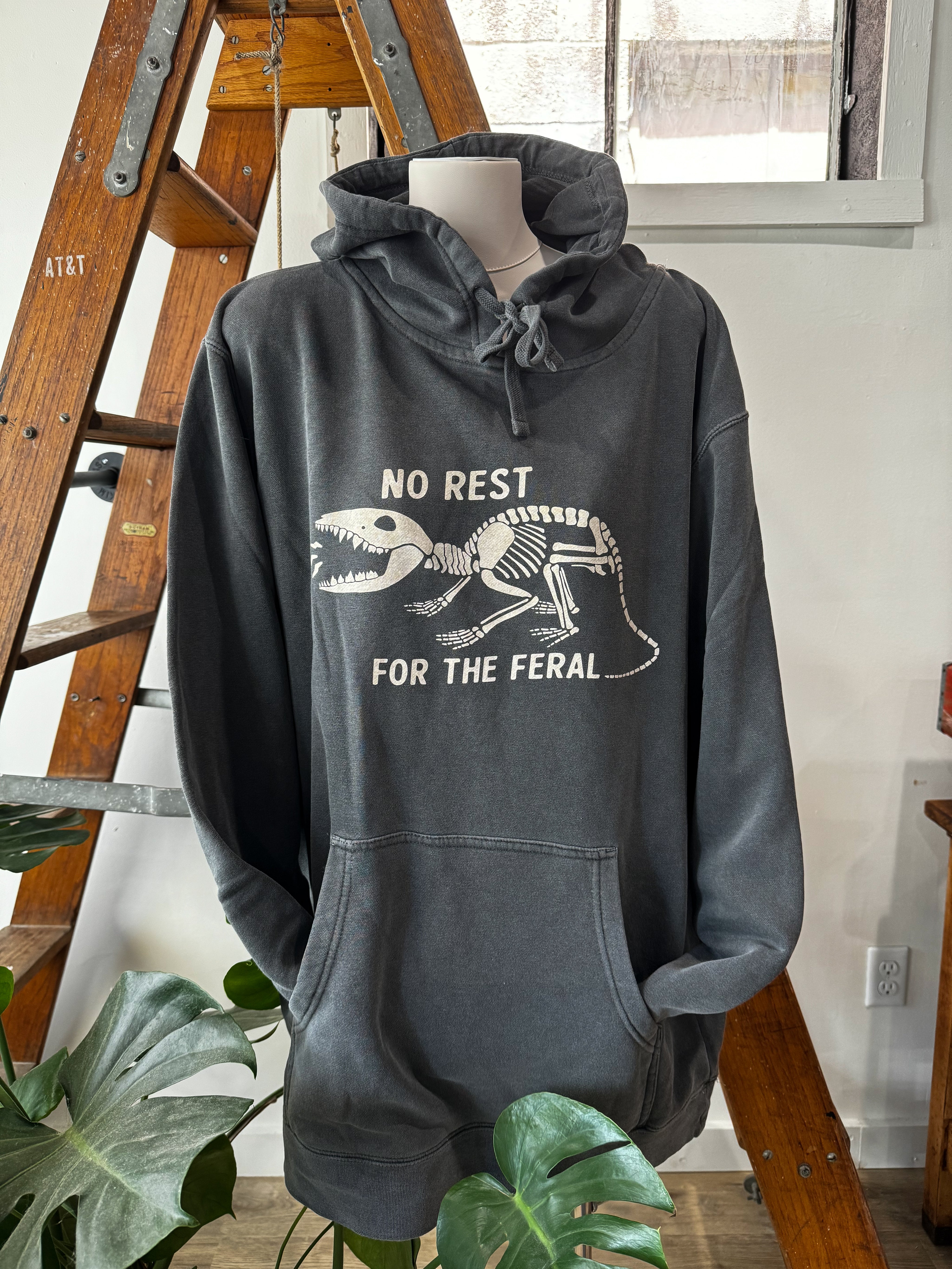 No Rest Possum // heritage hoodie