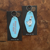 Silly Goose // motel keychain