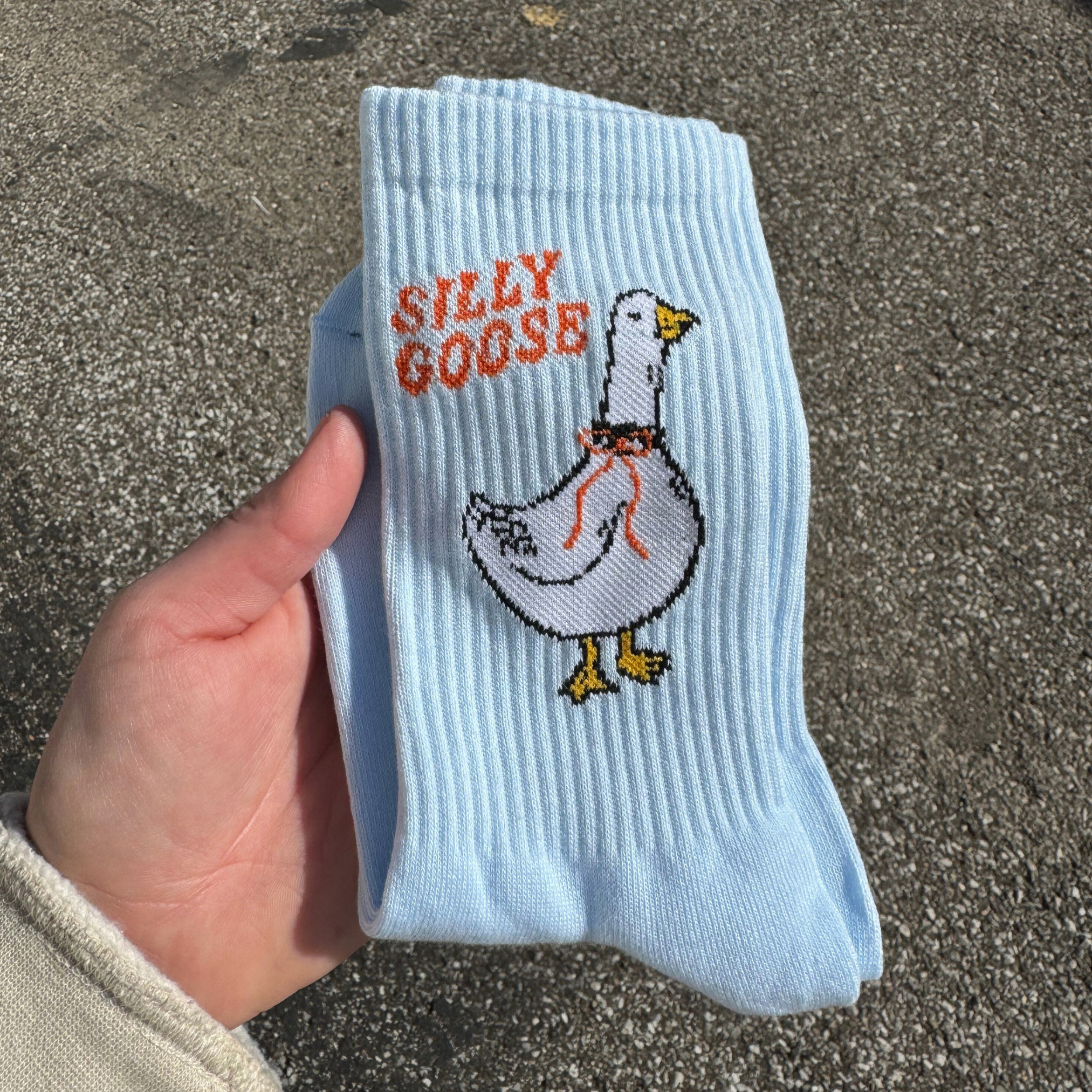Silly goose // socks