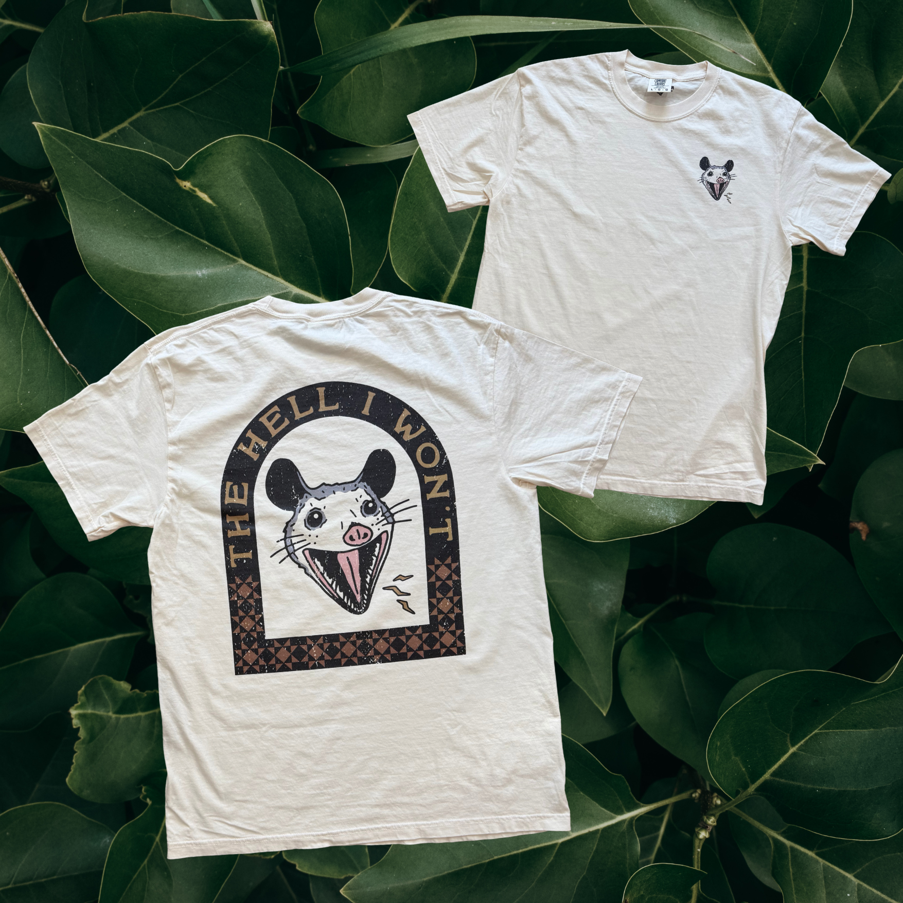 Hell I Won't // T-shirt or Women's crop