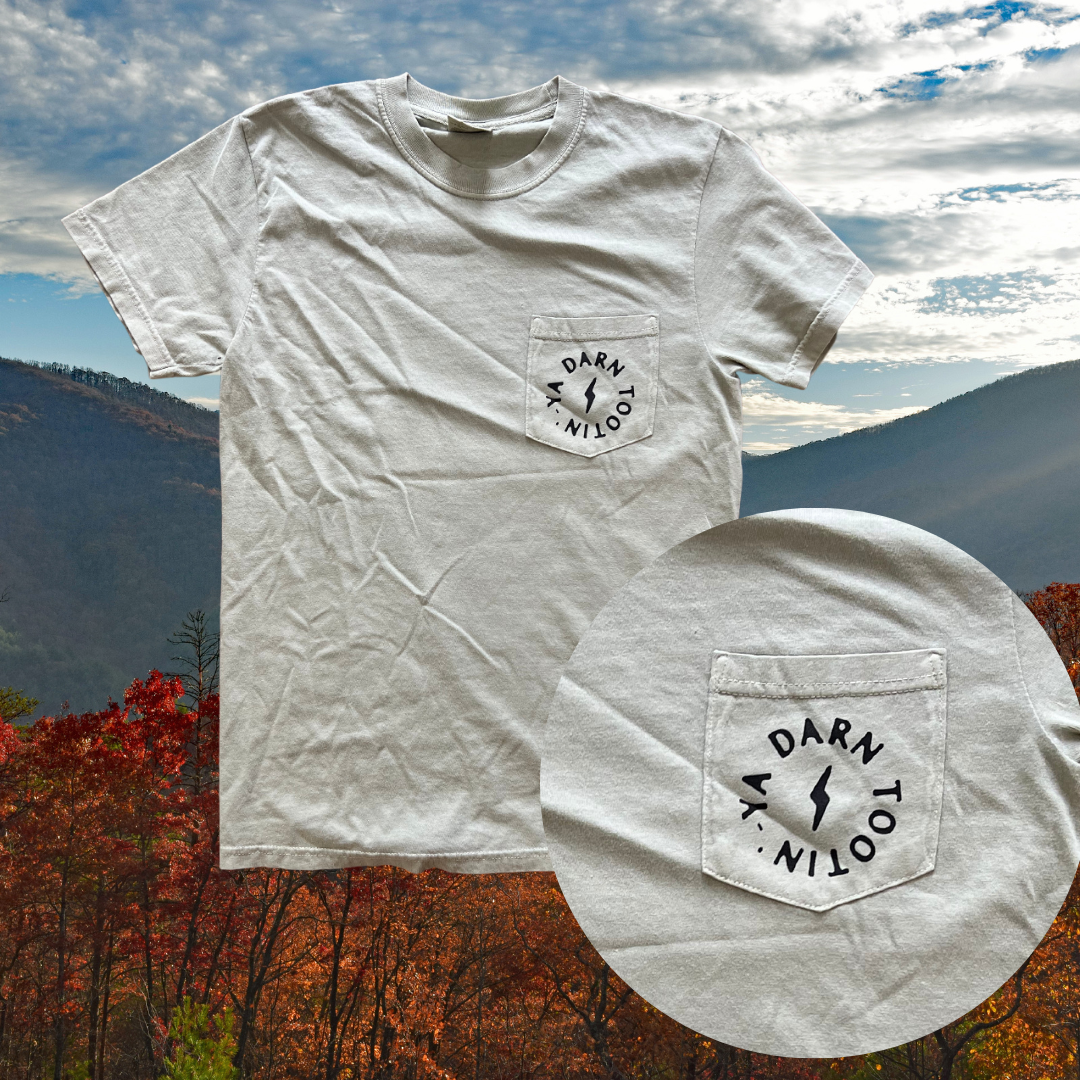 Darn tootin' pocket t-shirt