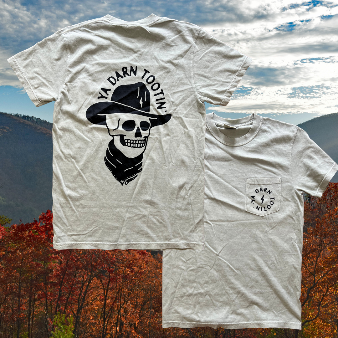 Darn tootin' pocket t-shirt