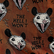 Hell I Won't // Woven Blanket