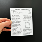 no thank you // patch