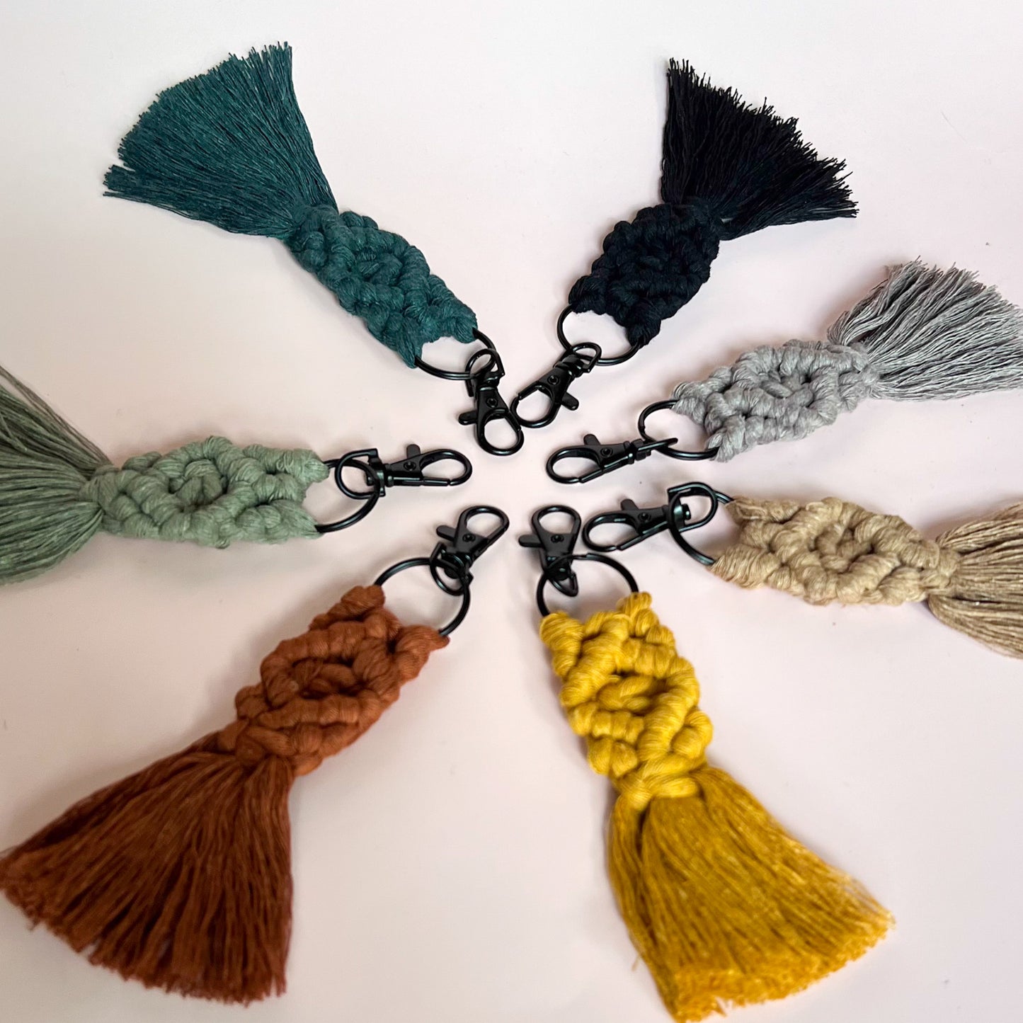 mini macrame // keychain