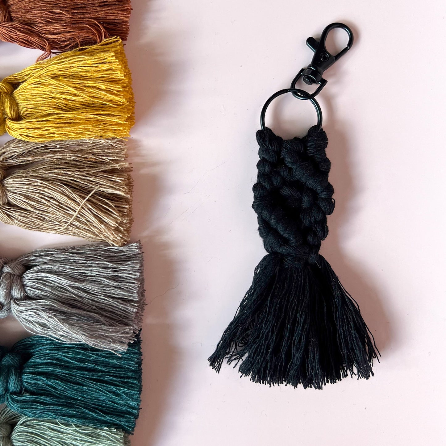 mini macrame // keychain