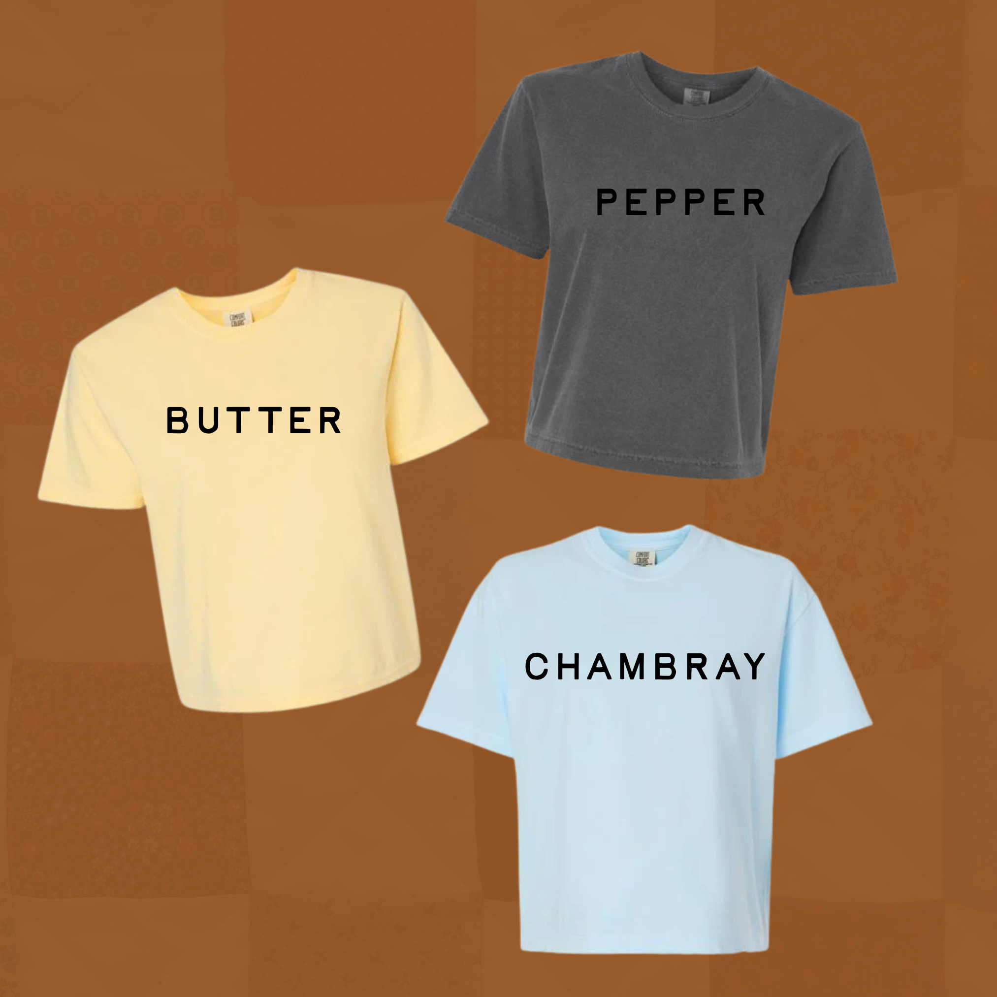 Pick your phrase // Boxy Crop T-shirt