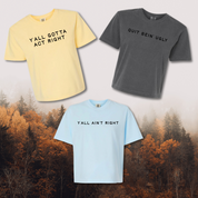 Pick your phrase // Boxy Crop T-shirt