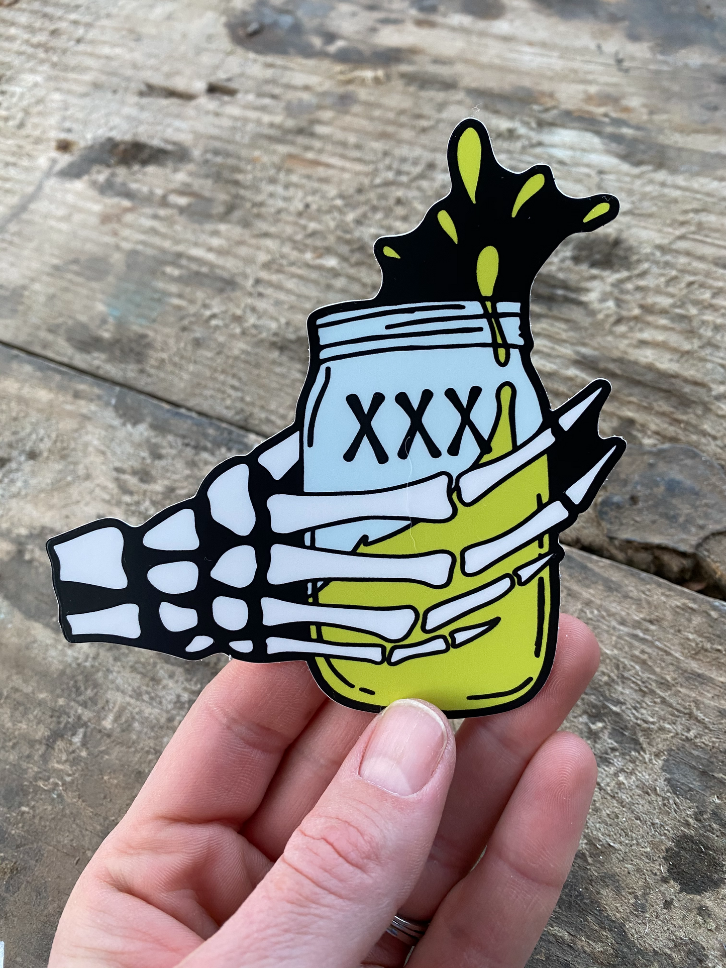 feelin' shine // sticker