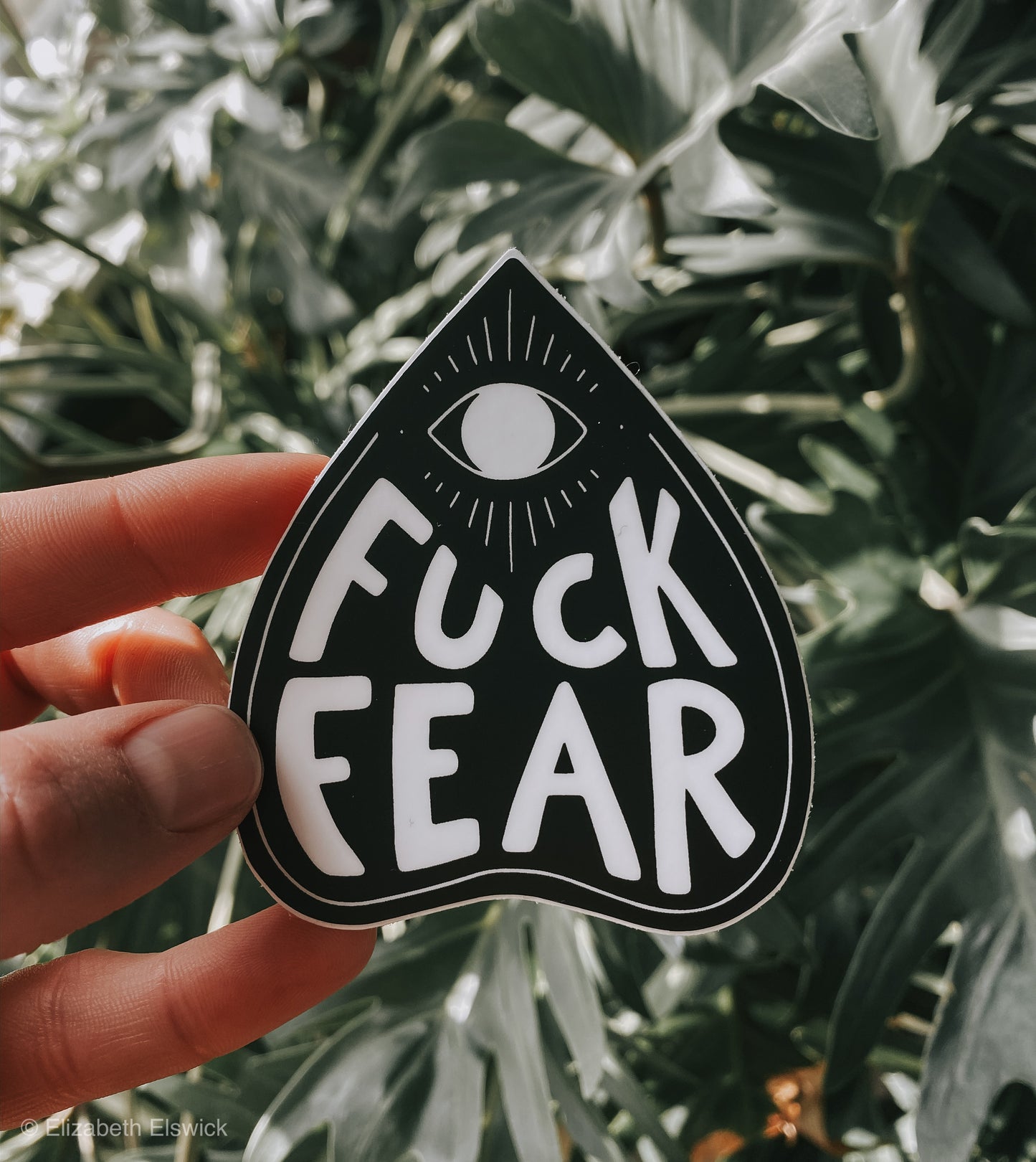 fuck fear // sticker