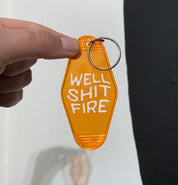 well shit fire // motel keychain