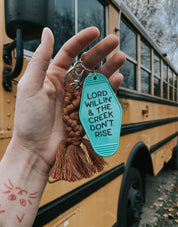 Creek don’t rise // motel keychain