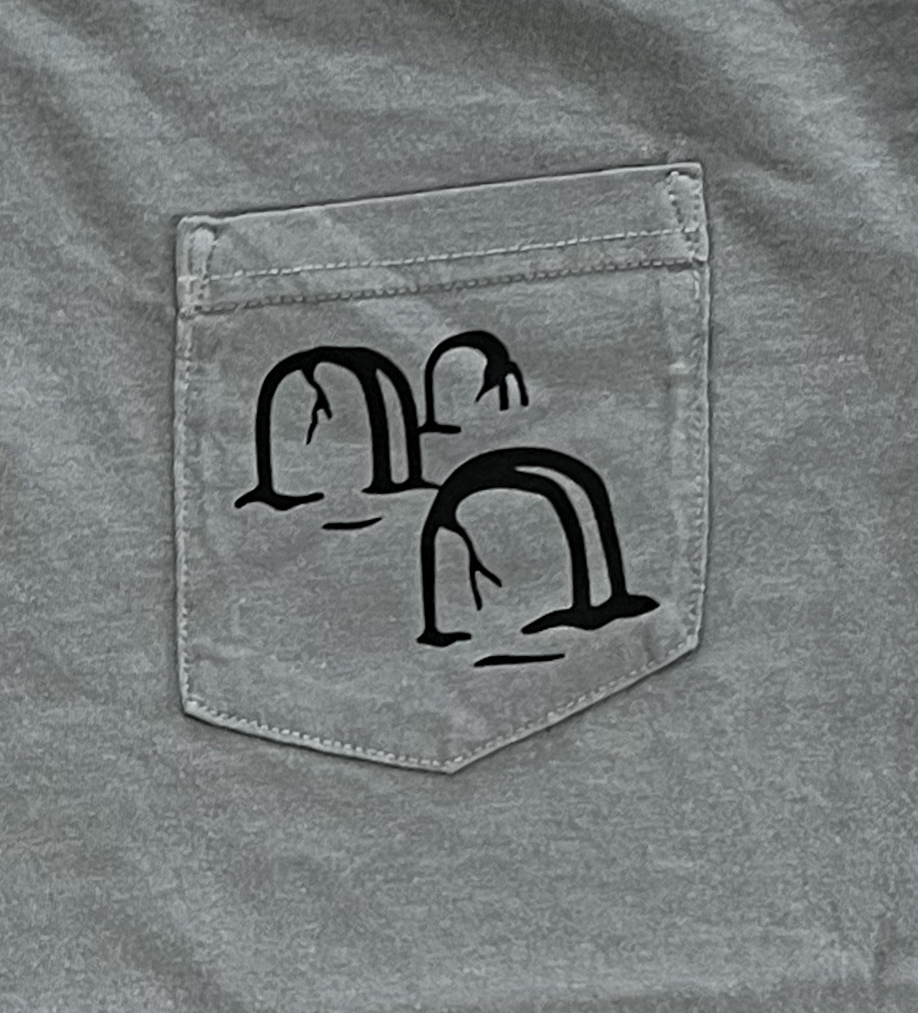 Bury me in the hills // pocket t-shirt