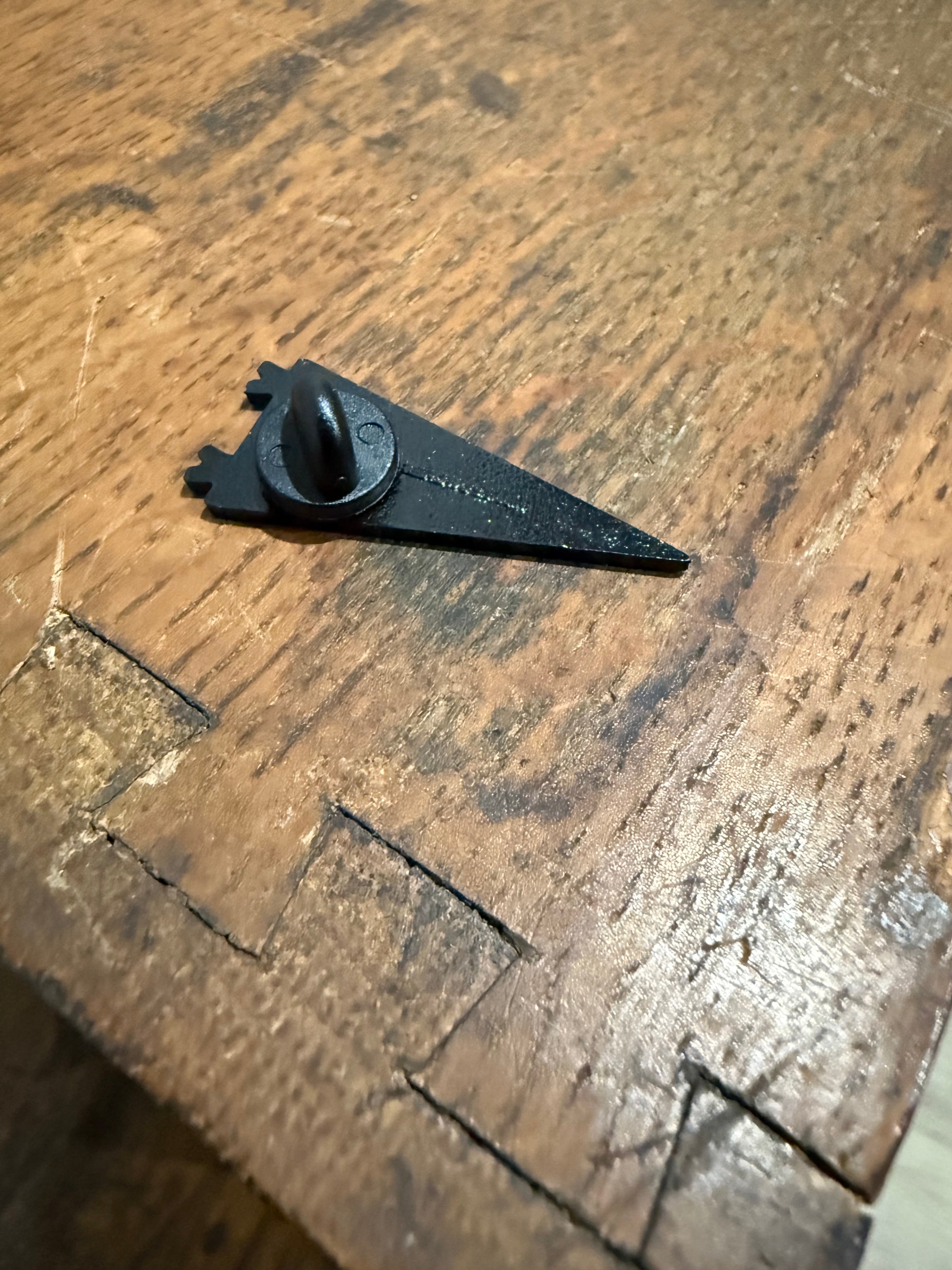 Shit fire pennant // enamel pin