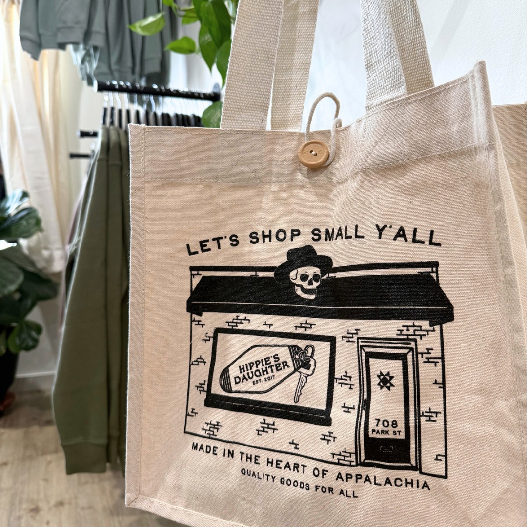 Shop small // tote bag
