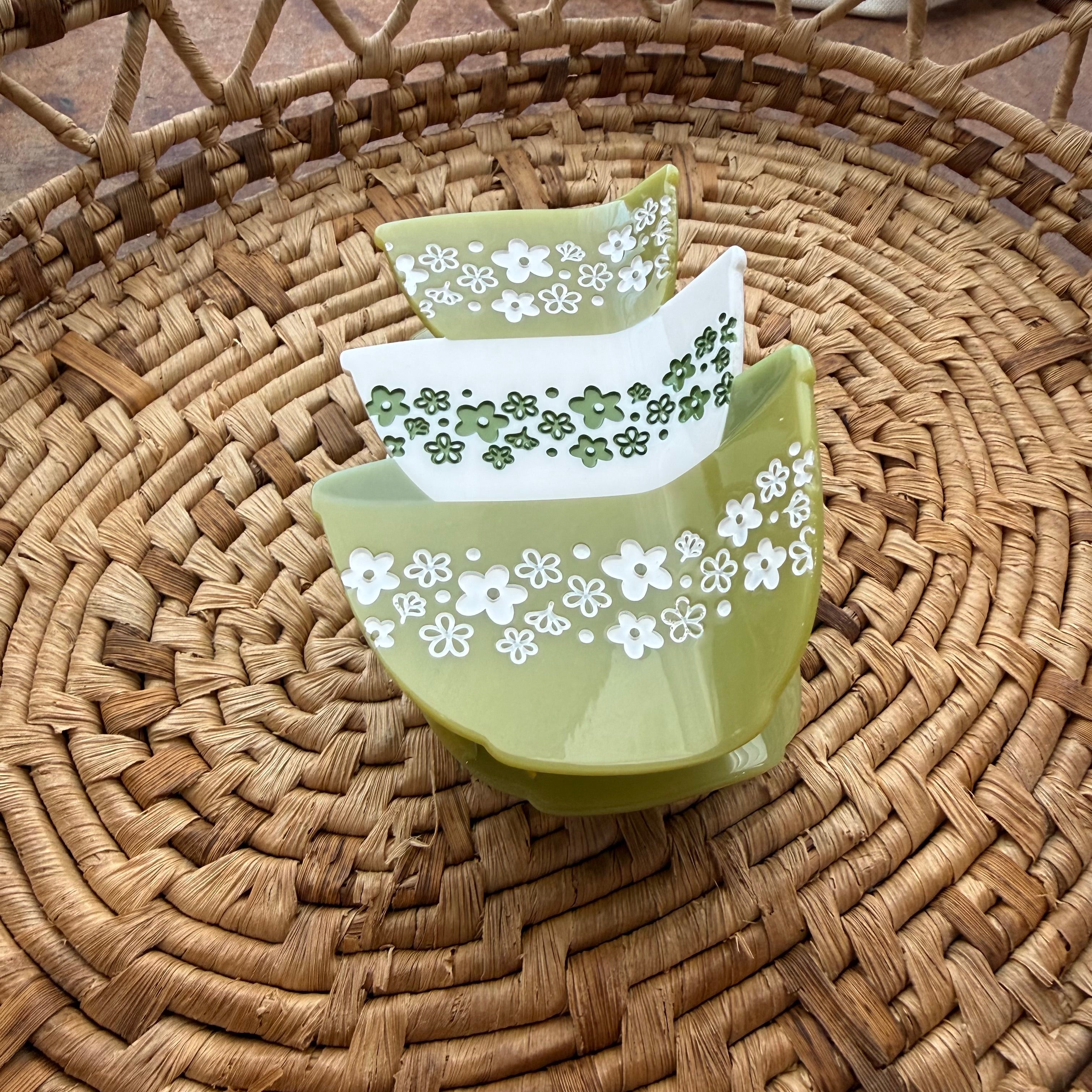 Grandma's Retro bowls hair claw