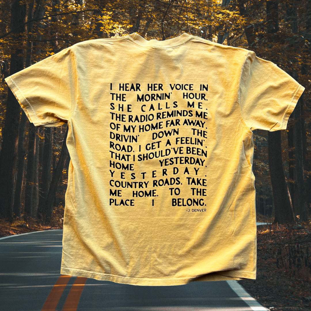Country Roads // t-shirt
