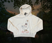 Silly goose // cropped hoodie