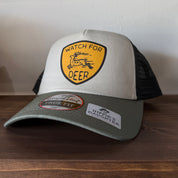 Watch for deer // trucker hat