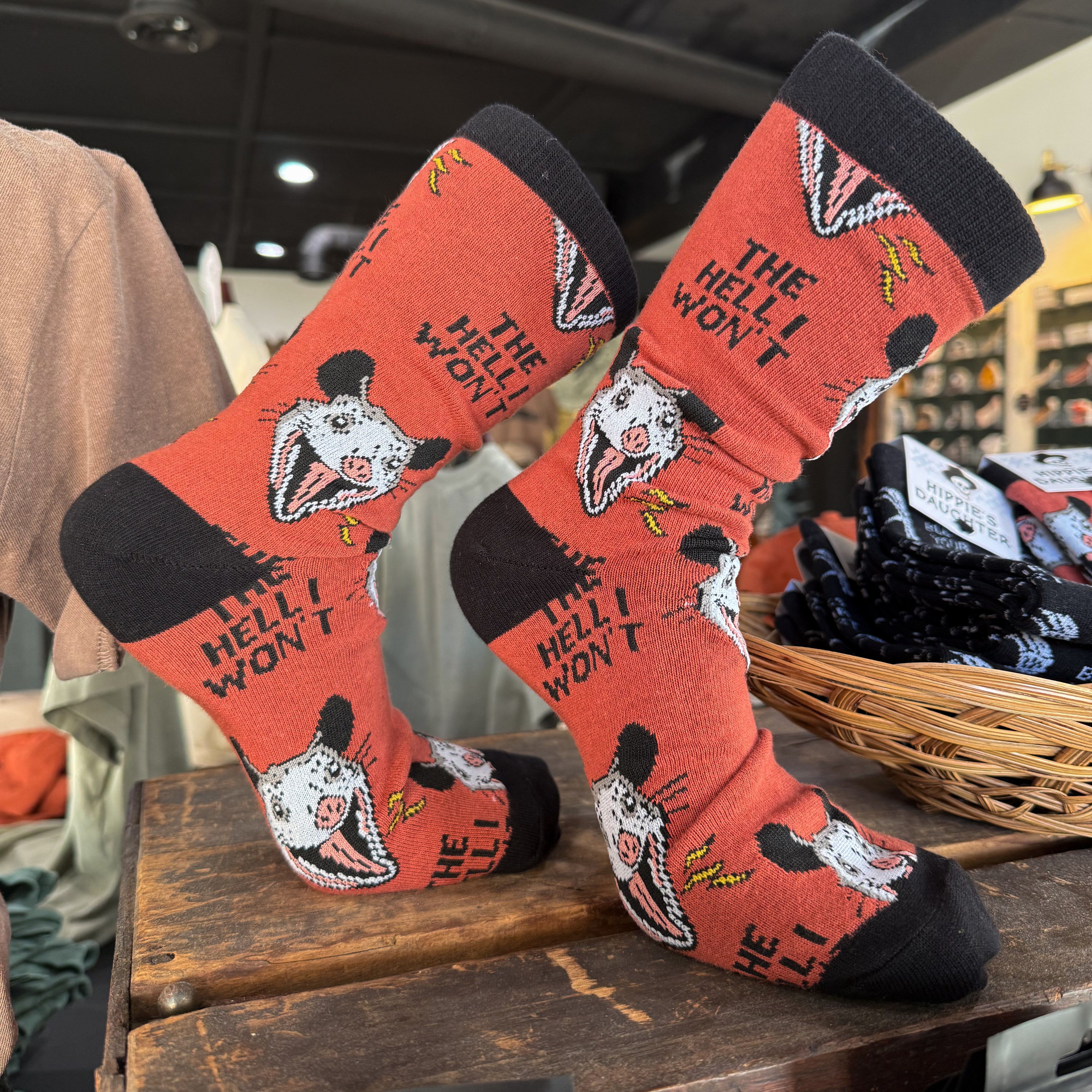 Hell I Won't sock
