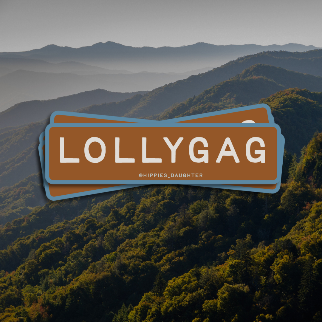 Lollygag // sticker