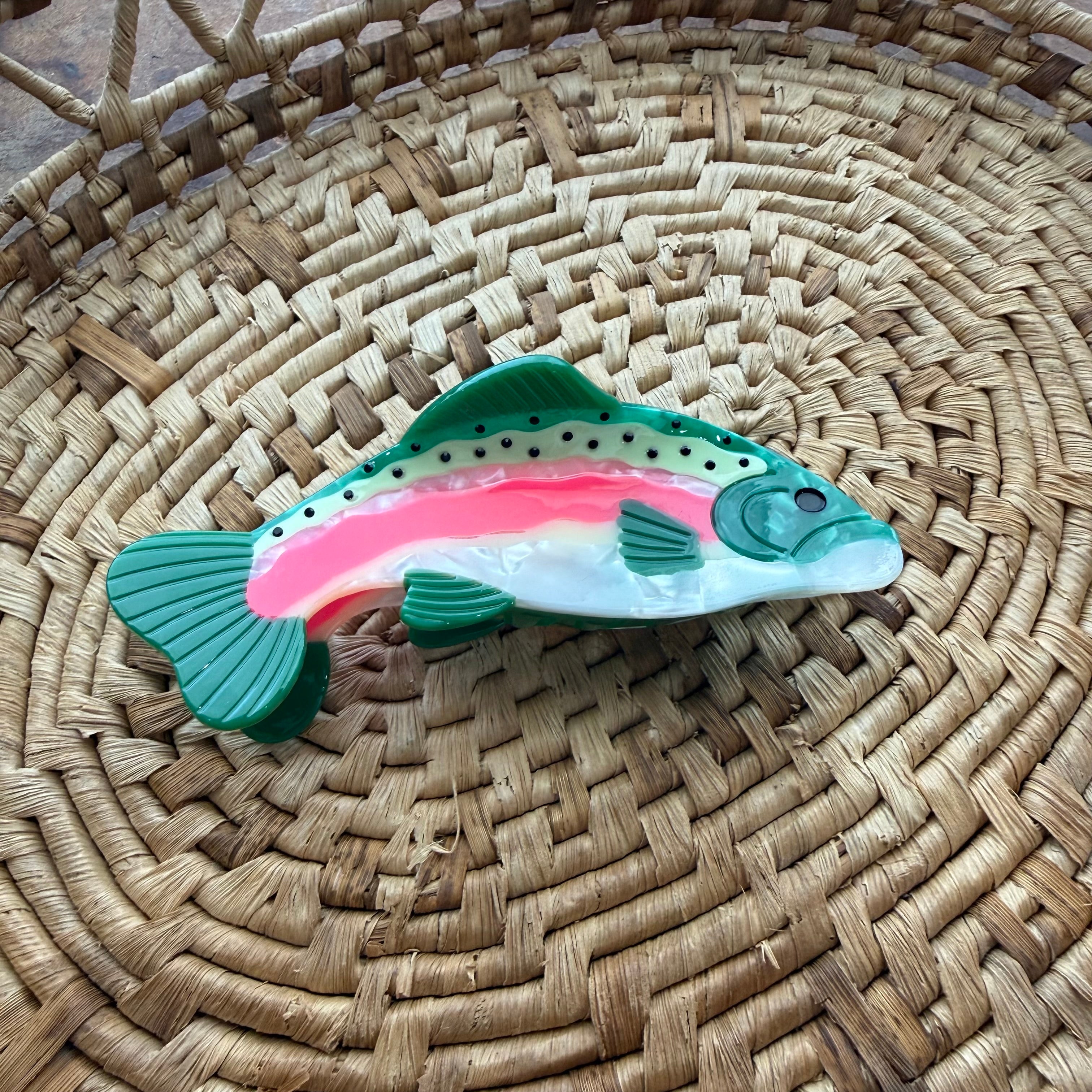 Rainbow Trout Hair Claw