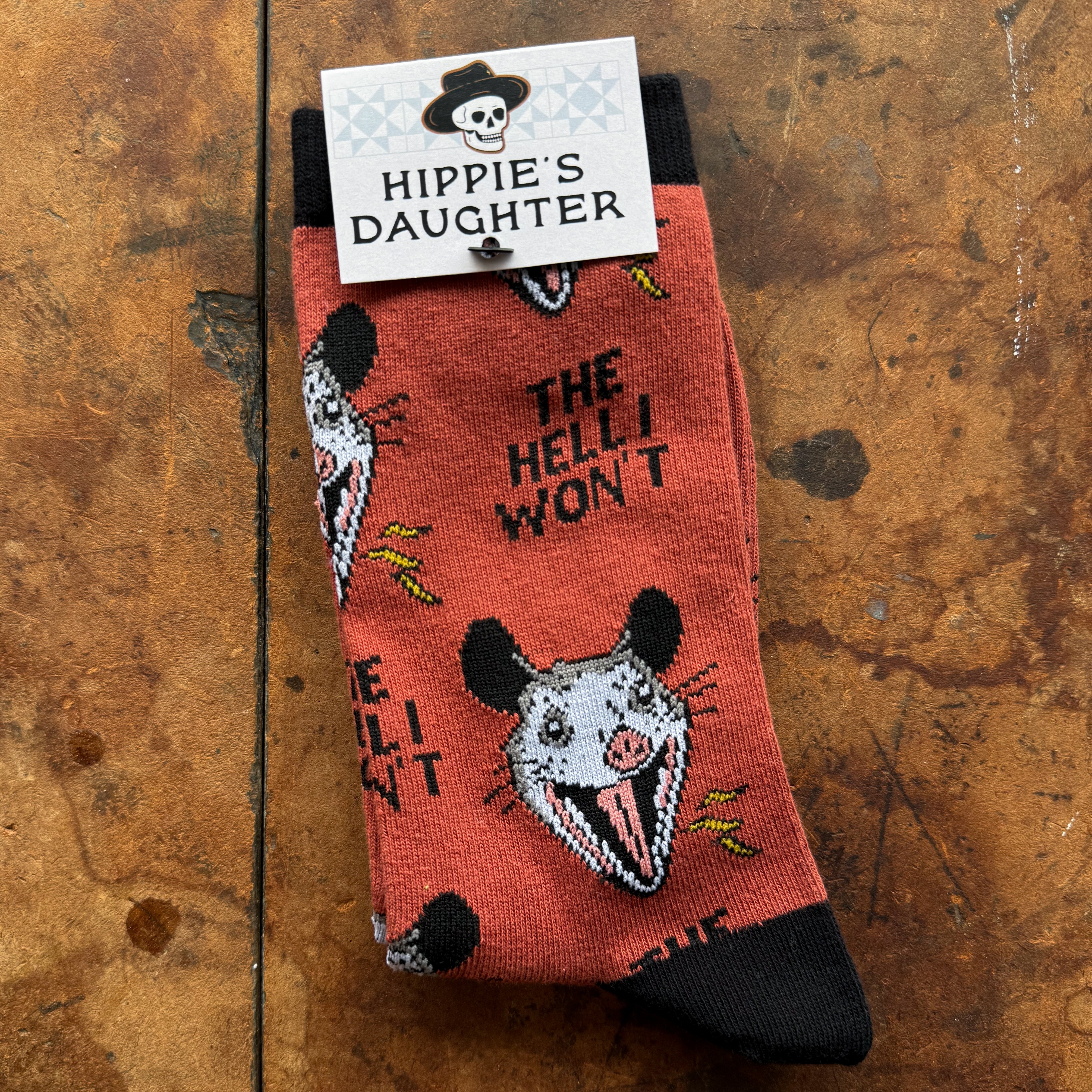 Hell I Won't sock