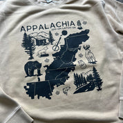 Appalachia illustration // crewneck