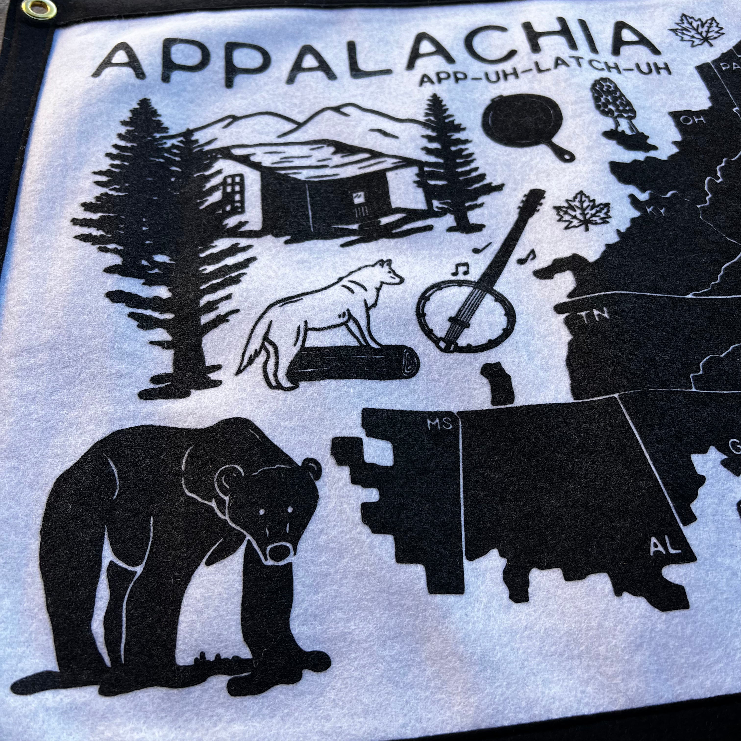 Appalachia // Camp flag