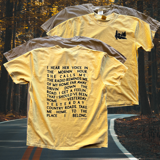 Country Roads // t-shirt