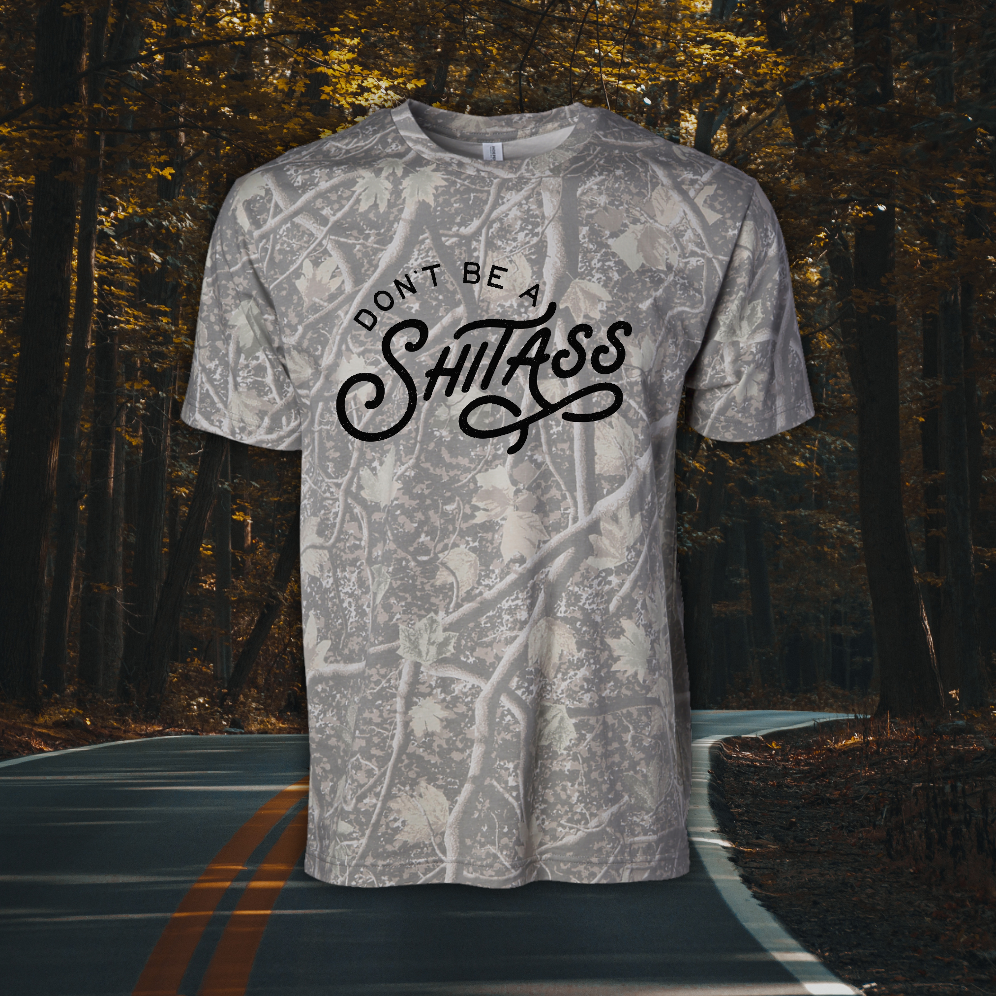 LIMITED CAMO Shitass // T-shirt