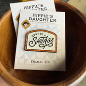 Shitass // enamel pin