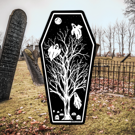 Coffin of Haints // sticker