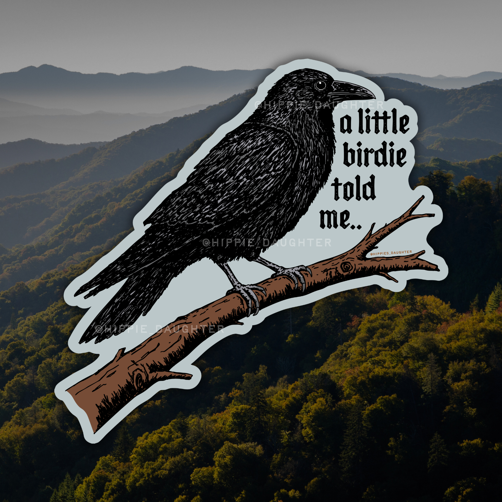Little Birdie // sticker