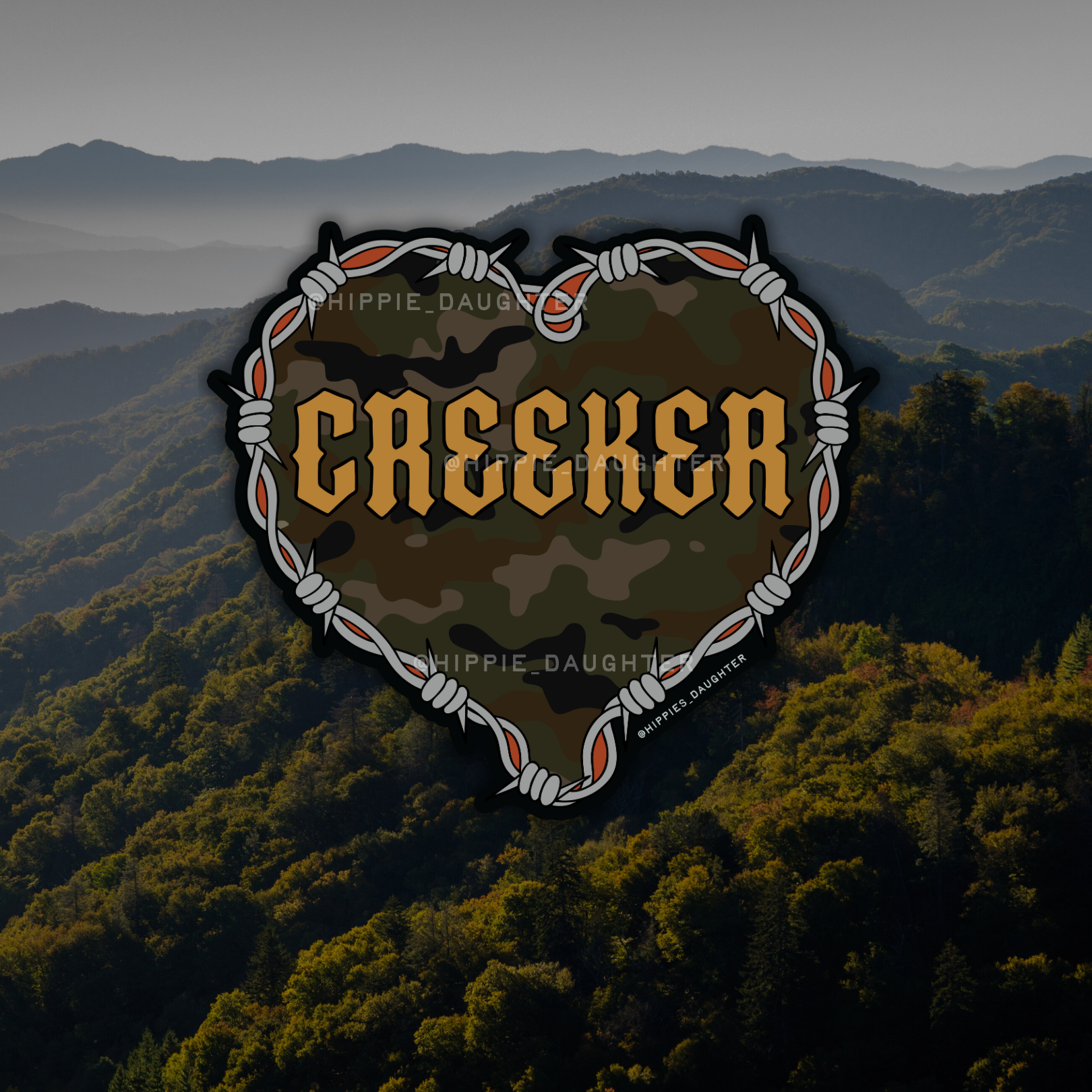 CREEKER // sticker