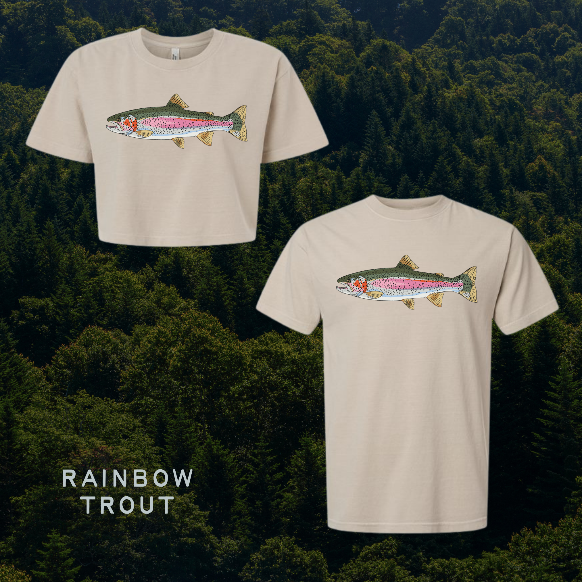 Trout // T-shirt or Crop