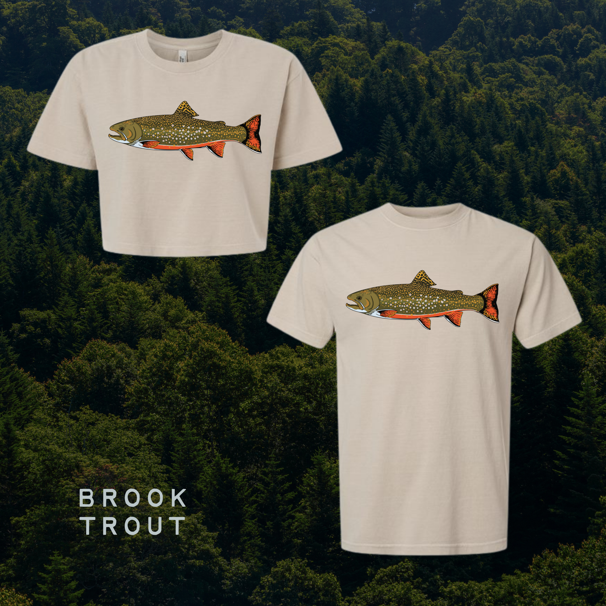 Trout // T-shirt or Crop