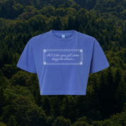 Dagg-on sense // Women's crop