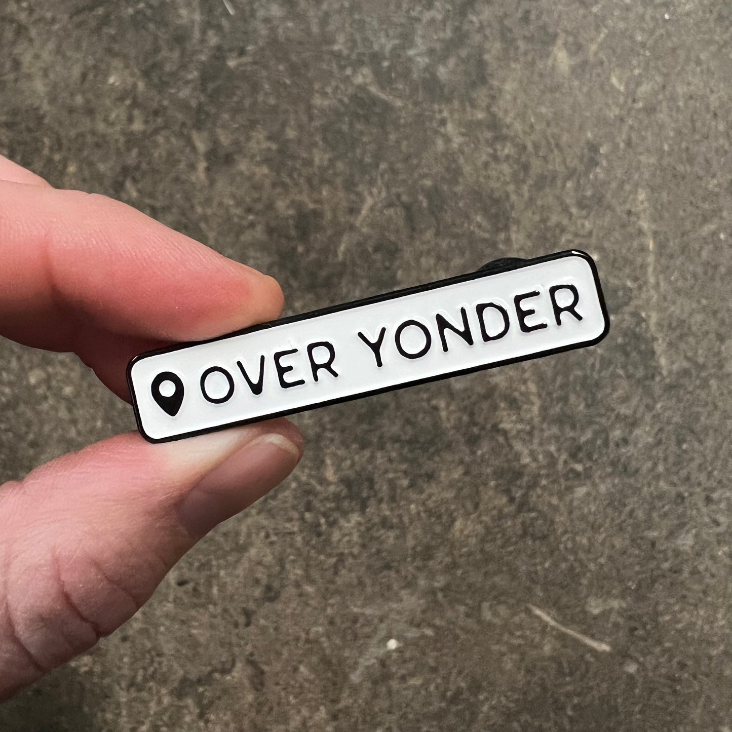 Over Yonder // enamel pin
