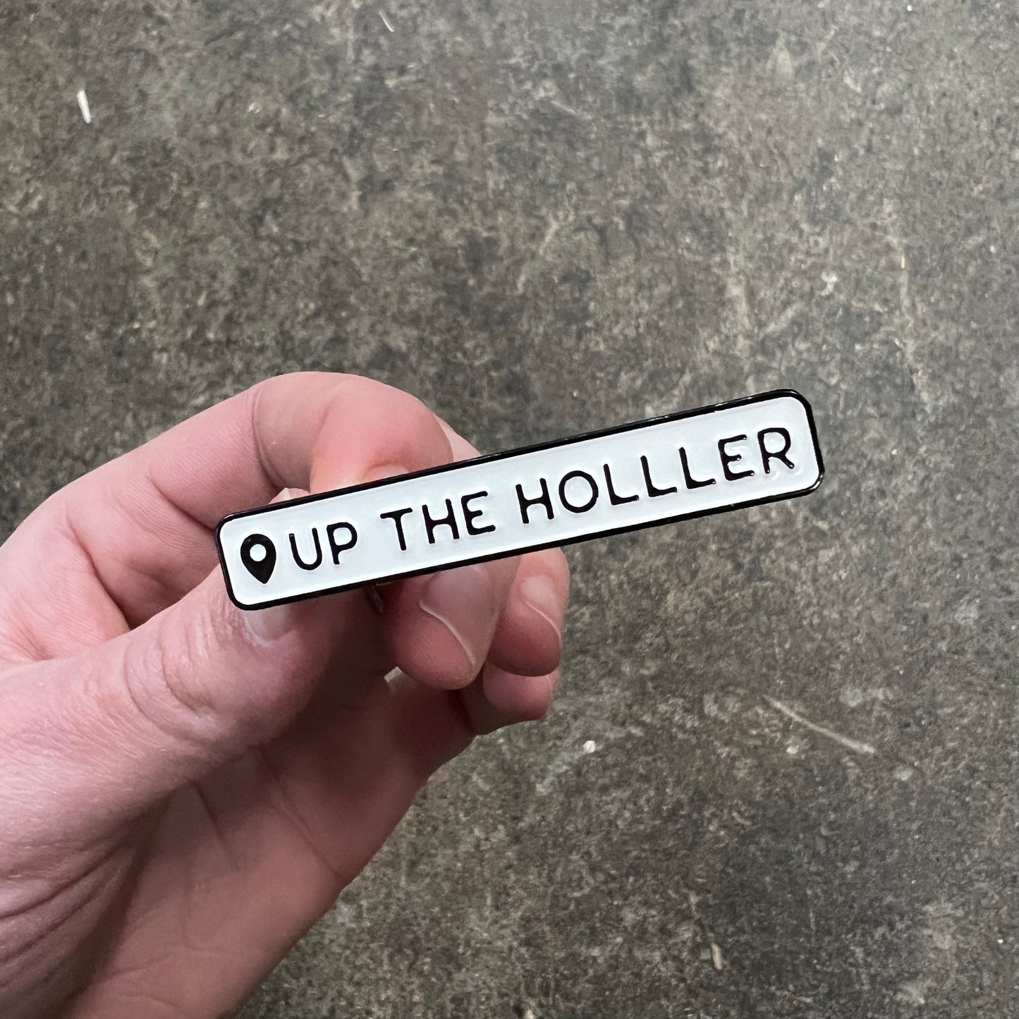 Up the Holler // enamel pin