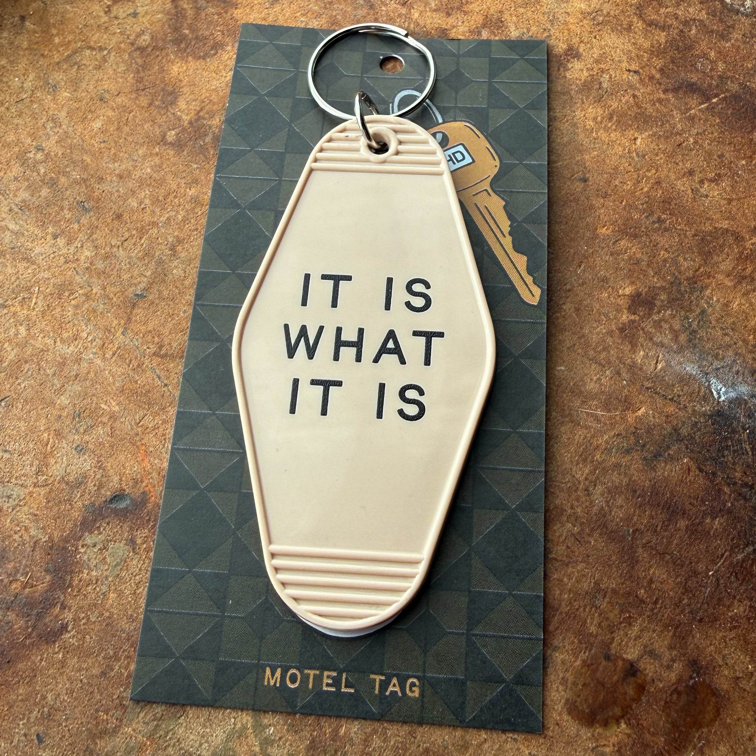 It is what it is // motel tag
