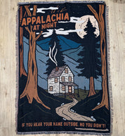 Appalachia at Night // Woven Blanket