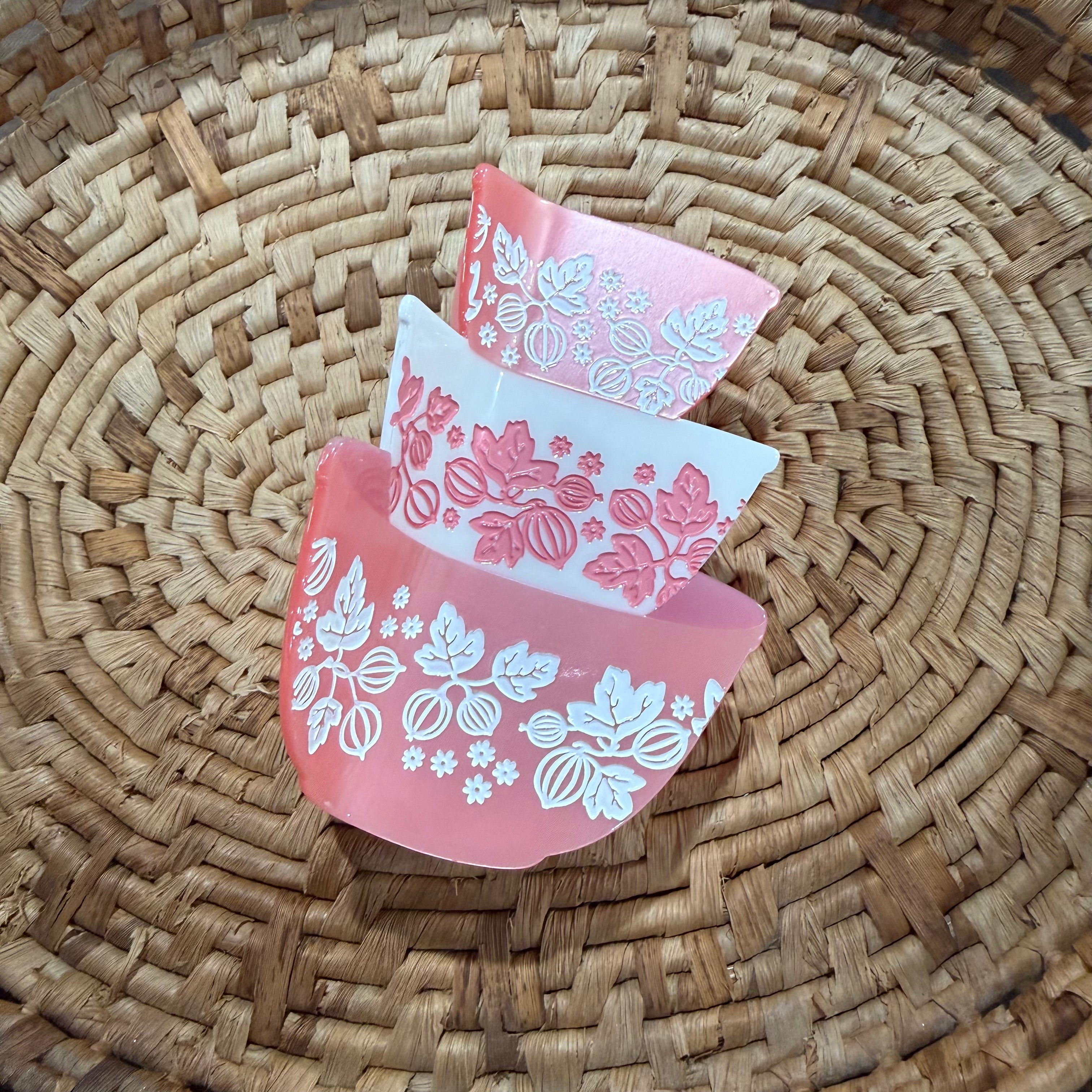 Grandma's Retro bowls hair claw