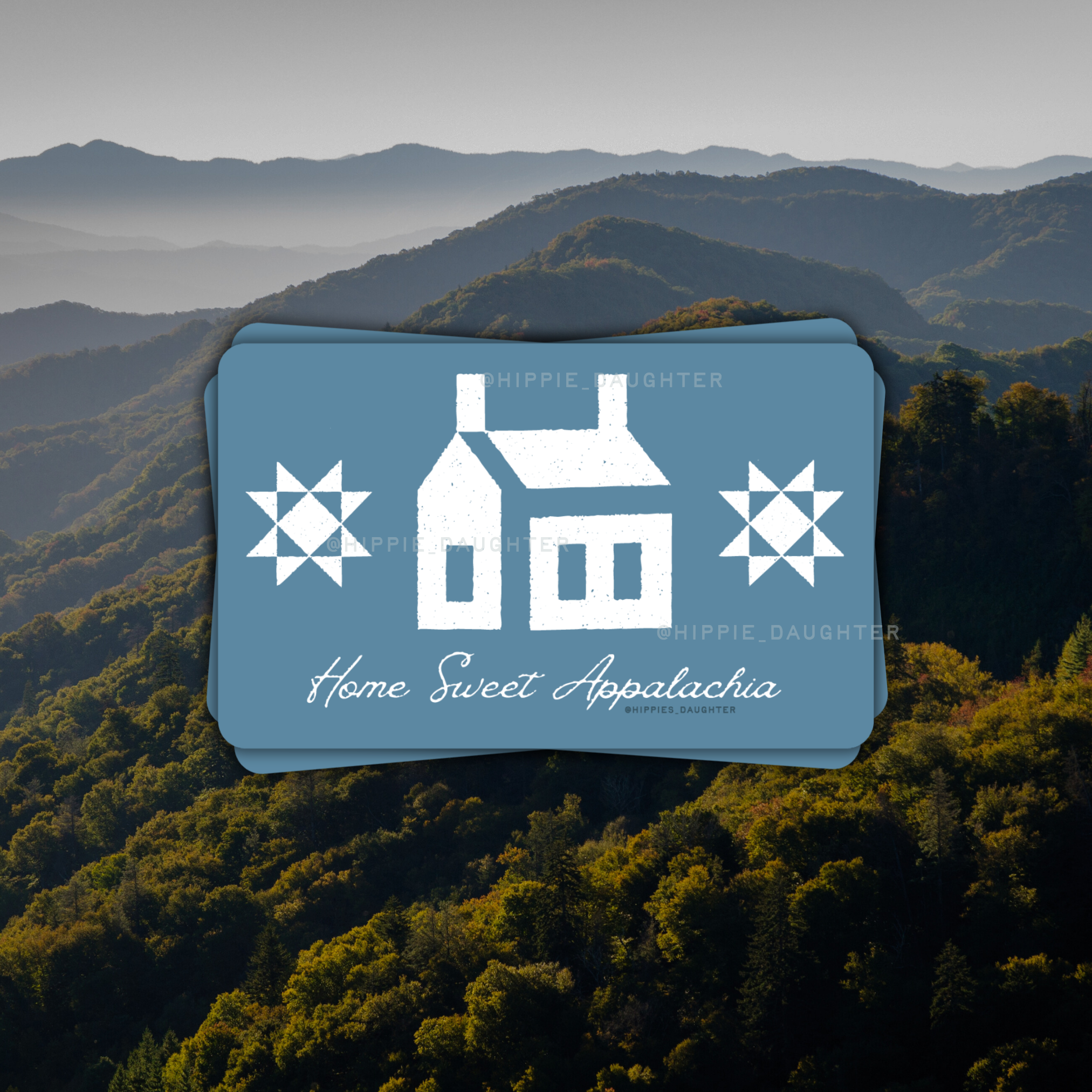 Home sweet Appalachia // sticker