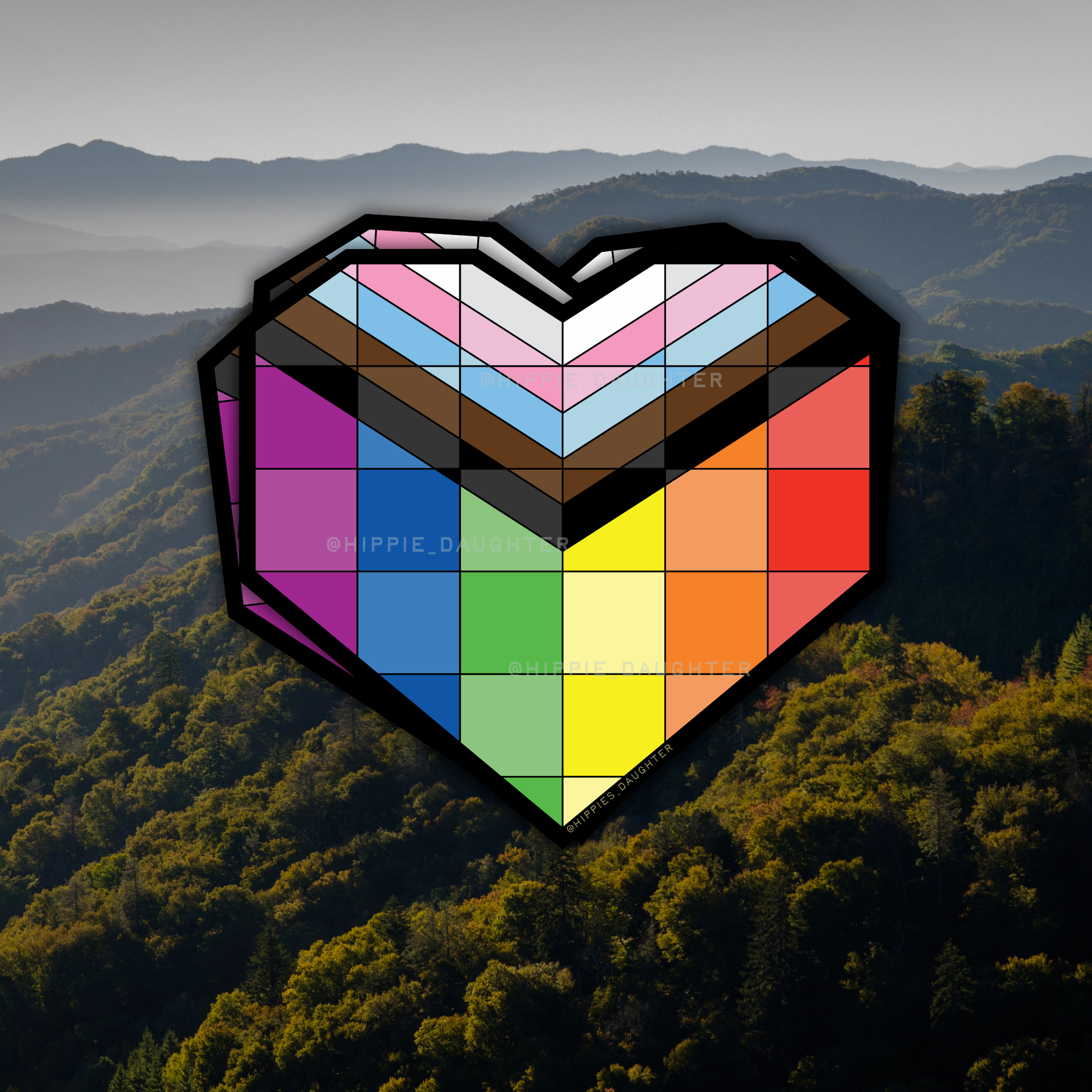 Pride quilt <3 // sticker